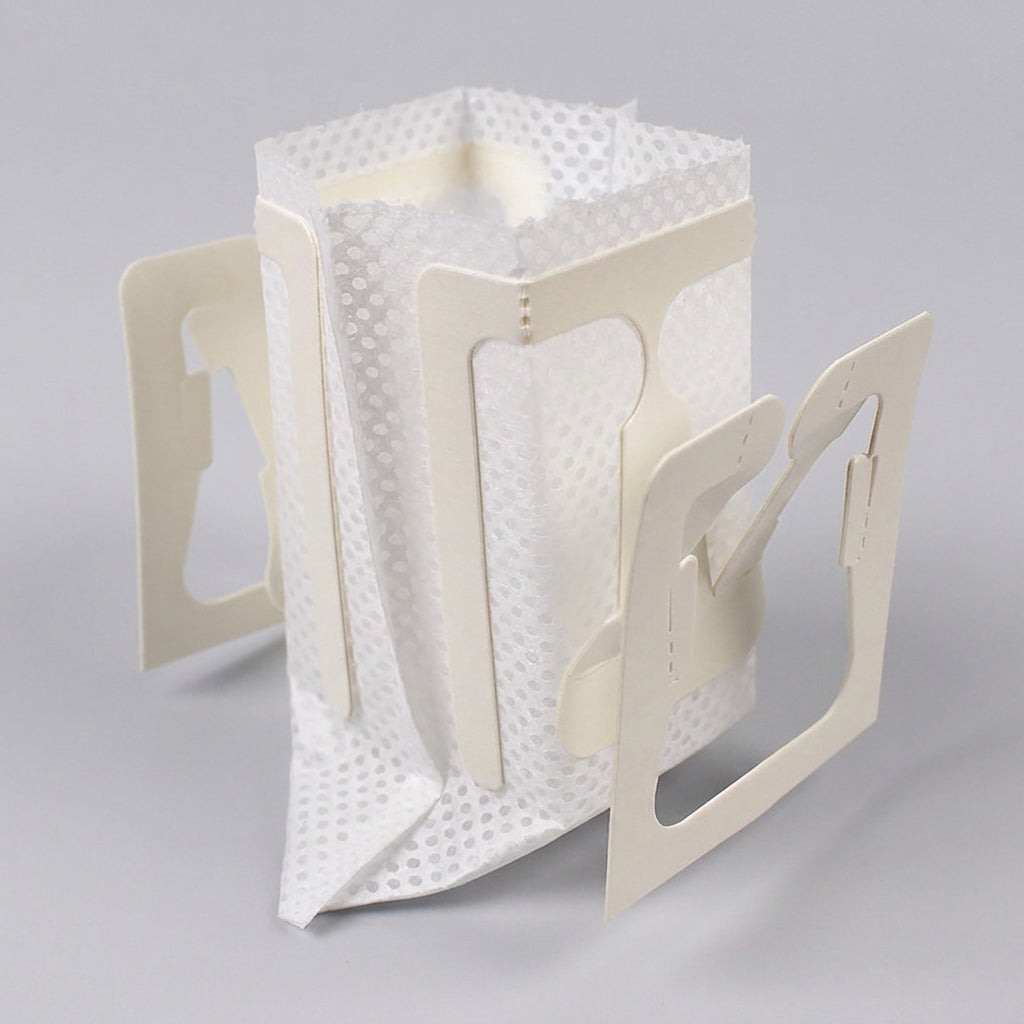 Disposable Drip Coffee Filter Bags — 50 Pack, Hanging Ear Style