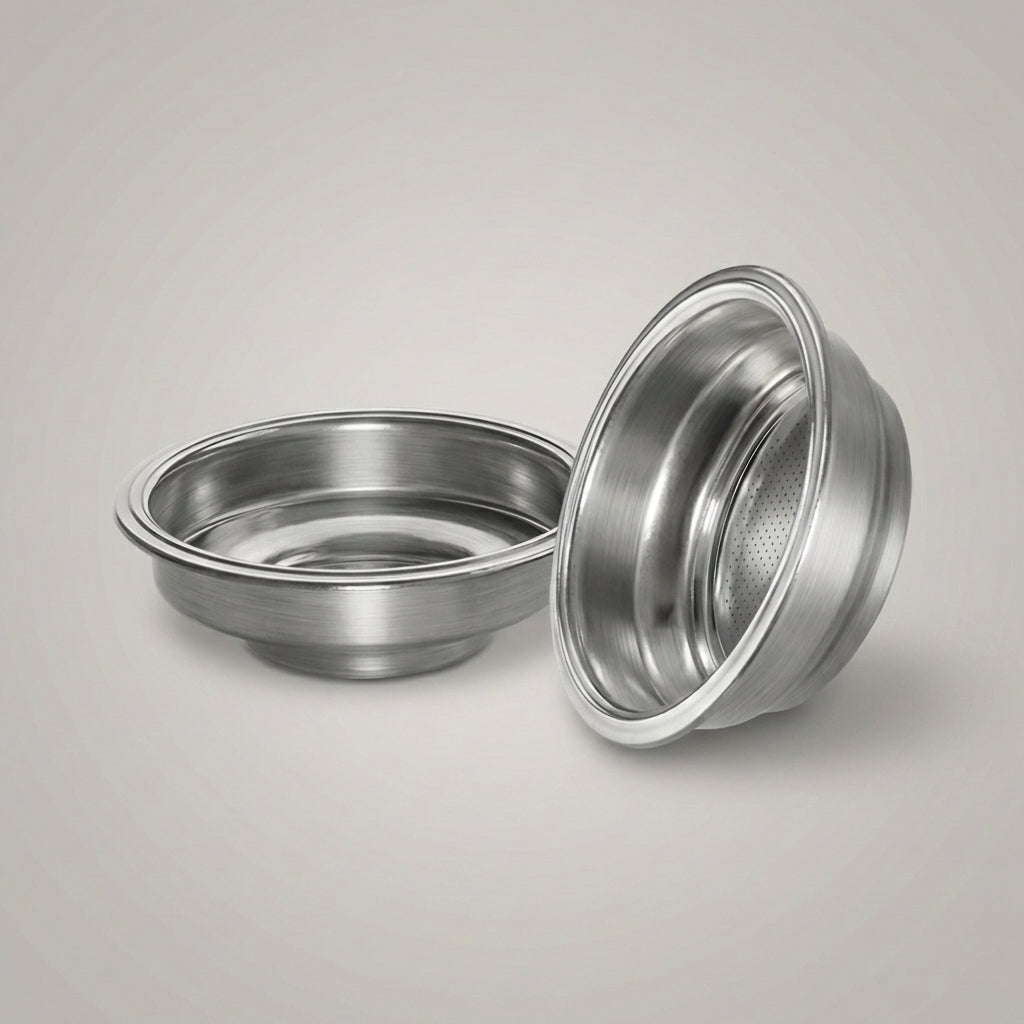 Pressurised Portafilter Filter Basket — 58mm Double Wall (1-Cup / 2-Cup)