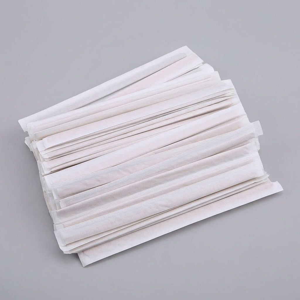Disposable Wooden Coffee Stirrers — 100 Pack, Biodegradable