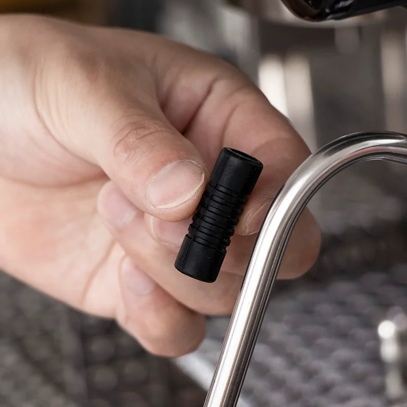 Steam Wand Silicone Grip Sleeve — Heat-Proof Rubber Cover (8mm / 10mm)