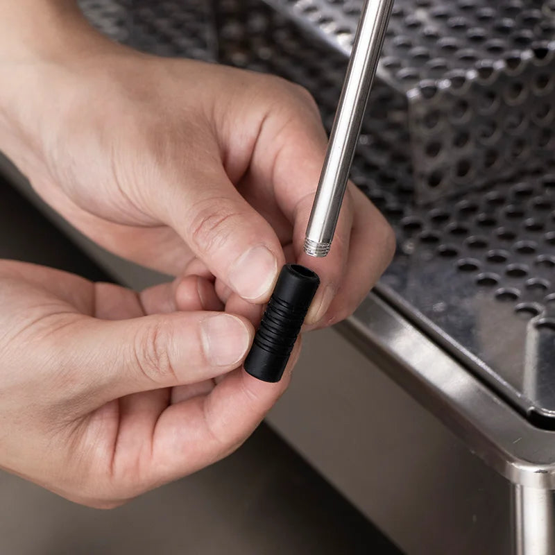 Steam Wand Silicone Grip Sleeve — Heat-Proof Rubber Cover (8mm / 10mm)