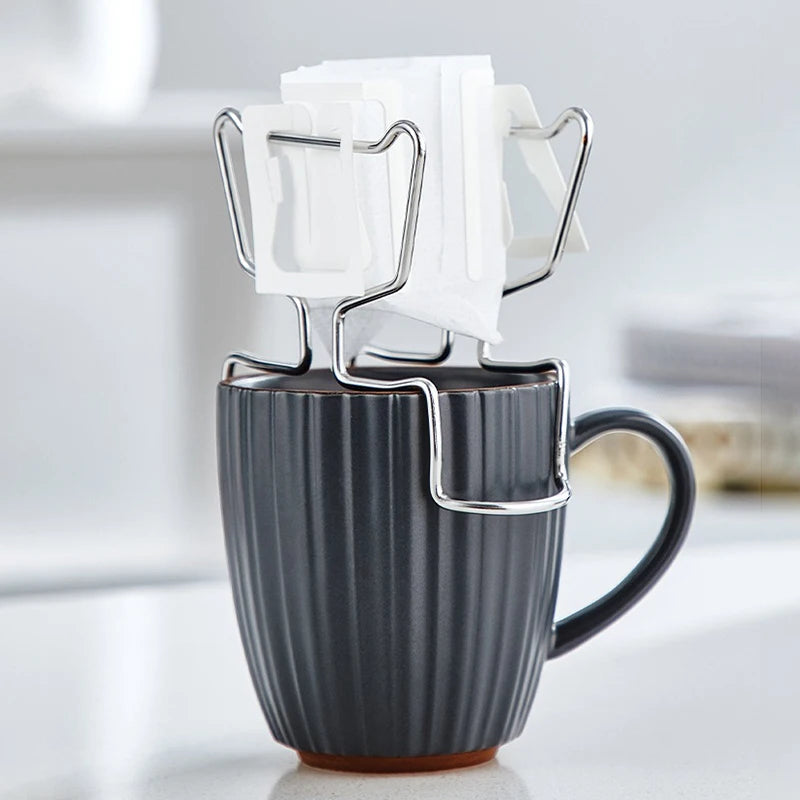 Disposable Drip Coffee Filter Bags — 50 Pack, Hanging Ear Style