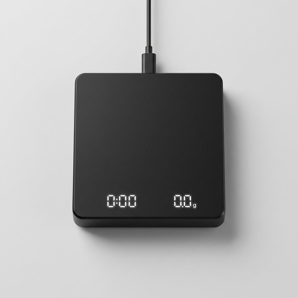 Digital Espresso Scale with Timer — 3kg / 0.1g Precision, USB-C