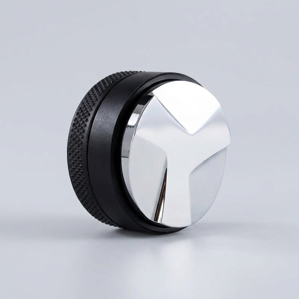 3-Blade Coffee Distributor & Palm Tamper — 51/53/58mm