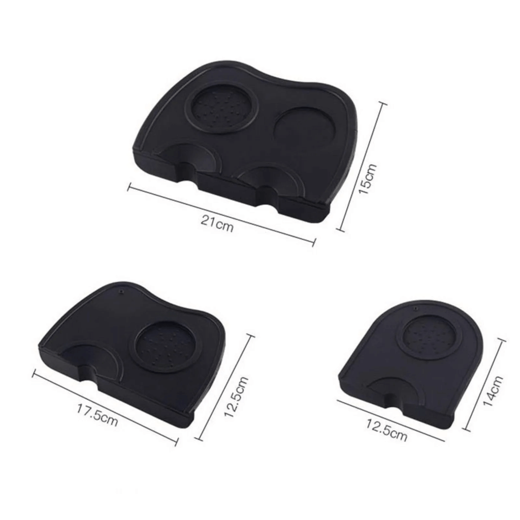 Barista Tamping Station Mat — Silicone with Portafilter Cradle