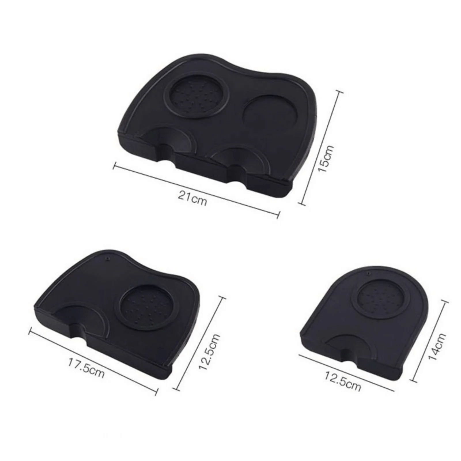 Barista Tamping Station Mat — Silicone with Portafilter Cradle