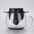 Portable Pour-Over Coffee Dripper — Foldable Stainless Steel Mesh Filter