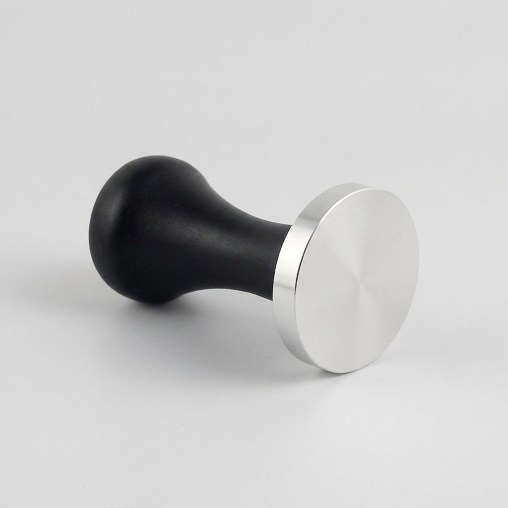 Black Handle Espresso Tamper — 51 / 53 / 58mm