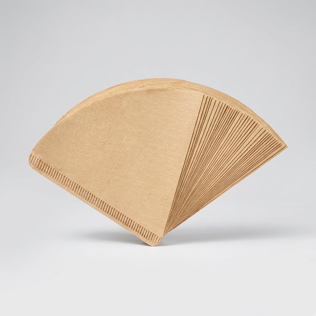 V60 Drip Coffee Filter Papers — Natural & White, V01 / V02