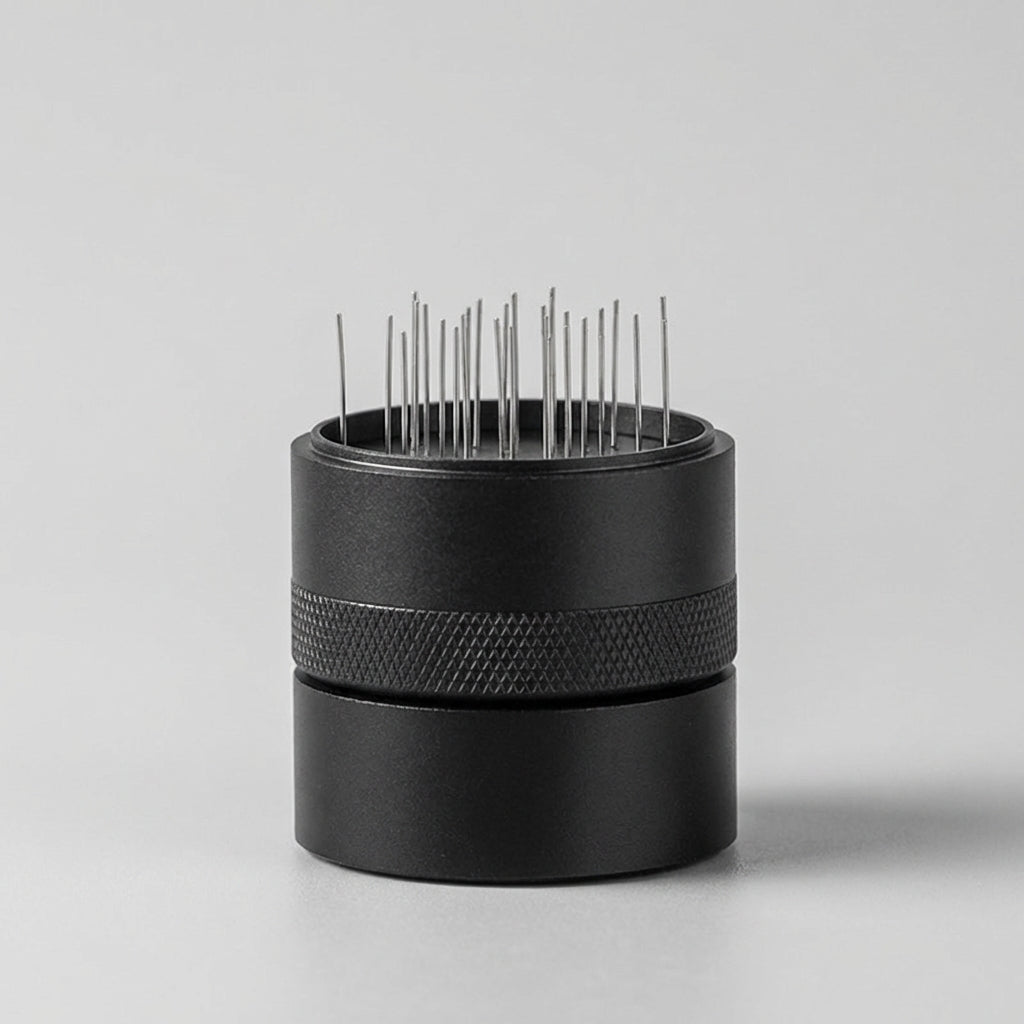 21-Needle WDT Espresso Distribution Tool — 51 / 53 / 58mm