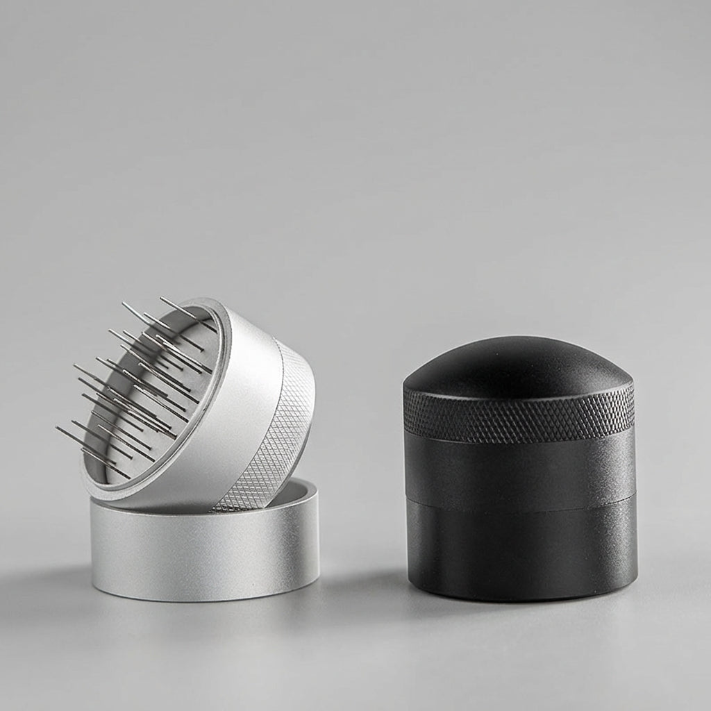 21-Needle WDT Espresso Distribution Tool — 51 / 53 / 58mm