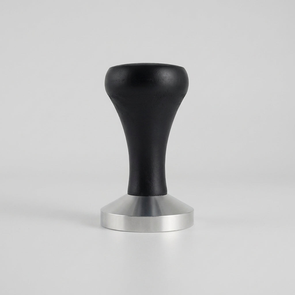 Black Handle Espresso Tamper — 51 / 53 / 58mm