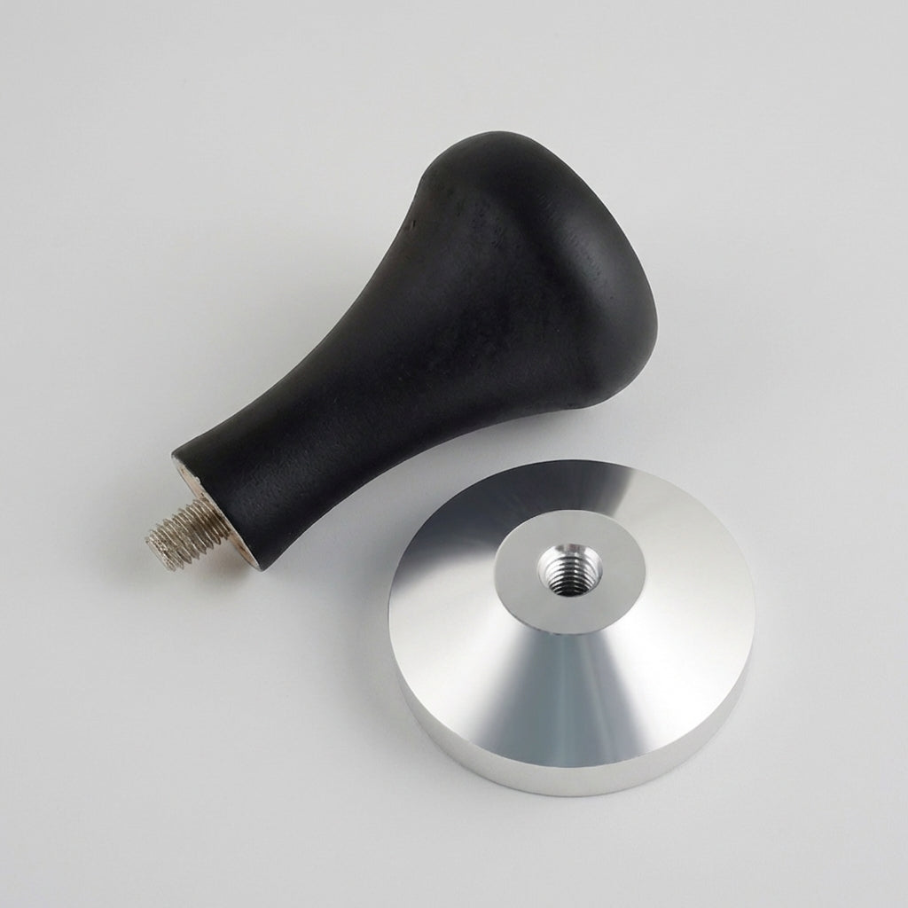 Black Handle Espresso Tamper — 51 / 53 / 58mm